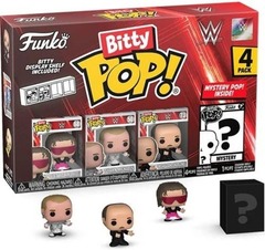 Funko Pop! Bitty Pop: WWE - 4 Pack - Bret Hart, Shawn Michaels, 